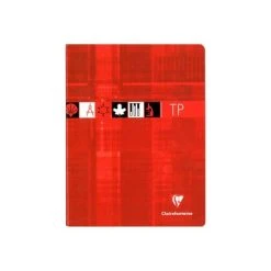 CLAIREFONTAINE 1 Cahier 17x22 - 80 Pages - Travaux Pratiques