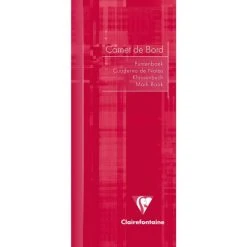 CLAIREFONTAINE 1 Carnet De Bord Pour Enseignant, 85x200, 32 Pages - Couleur Aléatoire