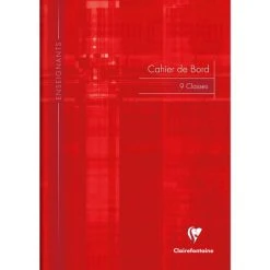 CLAIREFONTAINE 10 Cahiers De Bord Pour Enseignant, A4, 60 Pages - Couleurs Assorties