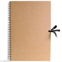 Artemio Album Spirales Kraft - 29,7 X 42 Cm - 40 Pages Kraft