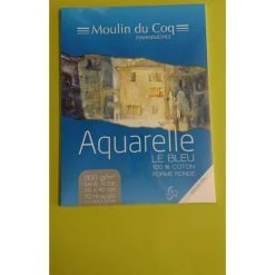 Aquarelle Le Bleu 30x40 Cm Hahnemuhle