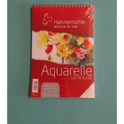 Aquarelle Le Rouge 17x24 Cm Hahnemuhle