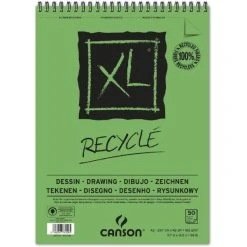 Bloc à Croquis Et études "XL Recyclé" - A3 - 160 G./m² - Canson