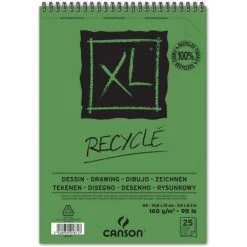 Bloc à Croquis Et études "XL Recyclé" - A5 - 160 G./m² - Canson