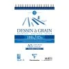 CLAIREFONTAINE Bloc à Dessin à Grain 180g - A5 - 30 Pages