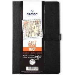 Canson Bloc Croquis "Artbook 180 Degrés", 140 X 216 Mm, 96 G./m²