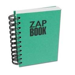 CLAIREFONTAINE Bloc Croquis "Zap Book" Spiralé - 105 X 148 Mm - Couleur Aléatoire