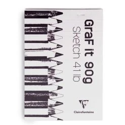 CLAIREFONTAINE Bloc De Dessin "GraF It", A5, 90 G/m²