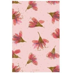 Rico Design Bloc Notes A5 - Fleurs De Cerisier - 14,8 X 21 Cm - 50 Pages