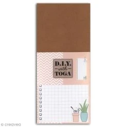 Draeger By Toga Bloc Notes To Do List - Enjoy The Little Things - 8 X 18,5 Cm - 100 Pages