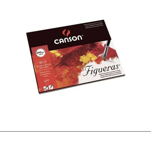 Bloc Papier Dessin Figueras 190x250 Mm 290 G/m² - Blanc - Canson 3 Bloc Papier Dessin Figueras 190x250 Mm 290 G/m² - Blanc - Canson