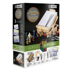 Boite Chevalet Campus By Raphaël - 12 Tubes X 21 Ml - Initiation