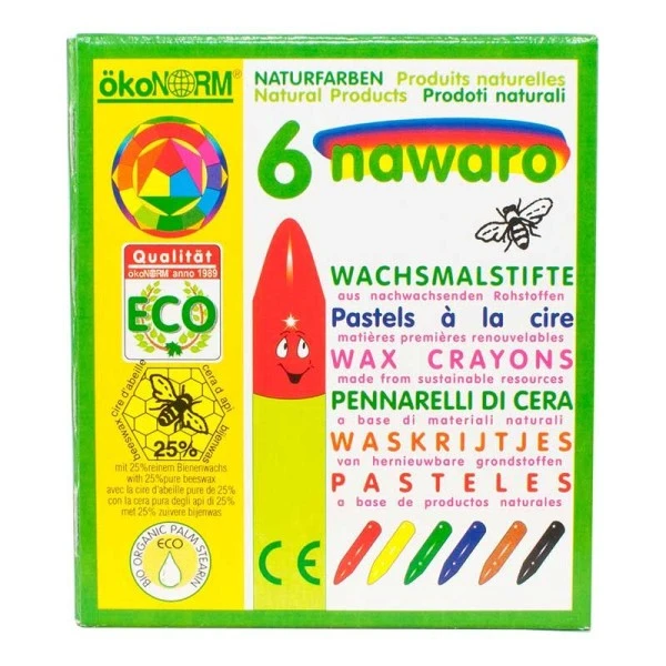ÖkoNORM Boîte De 6 Pastels à La Cire