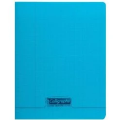 Cahier 17 X 22 Cm - 48 Pages - Séyès - Bleu - Calligraphe