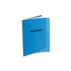 Conquérant Classique Cahier 17x22 - 48 Pages - Séyès - Polypro Bleu - Conquérant