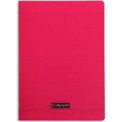 Cahier 21 X 29,7 Cm - 96 Pages - Séyès - Rouge - Calligraphe