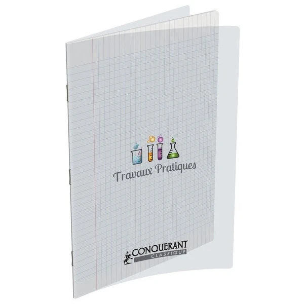 Conquérant Cahier 24 X 32 - 96 Pages - Travaux Pratiques - Polypro Incolore 3 Conquérant Cahier 24 X 32 - 96 Pages - Travaux Pratiques - Polypro Incolore