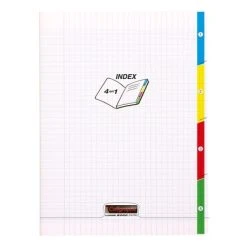 Cahier 4 Index - 170 X 220 Mm - 140 Pages - Séyès - Calligraphe