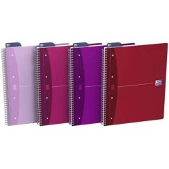 Cahier à Spirale "My Style" - A4+ - 180 Pages - 5x5 - Oxford