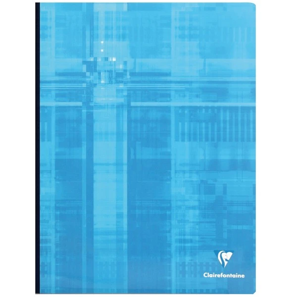 CLAIREFONTAINE Cahier Broché 24 X 32 Cm - Bleu - 192 Pages 3 CLAIREFONTAINE Cahier Broché 24 X 32 Cm - Bleu - 192 Pages