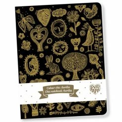 Djeco Cahier Chic Aurélia - 15 X 19,5 Cm - 48 Pages
