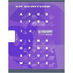 Cahier De Travaux Pratiques 170 X 220 Cm Double Ligne Calligraphe