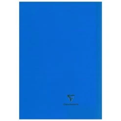 CLAIREFONTAINE Cahier "Koverbook" - Polypro - 24x32 - 96 Pages - Séyès - Bleu