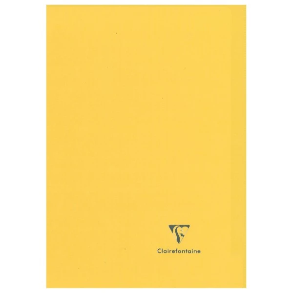 CLAIREFONTAINE Cahier "Koverbook" - Polypro - 24x32 - 96 Pages - Séyès - Jaune 3 CLAIREFONTAINE Cahier "Koverbook" - Polypro - 24x32 - 96 Pages - Séyès - Jaune