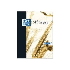 Cahier Musique Et Chant - 17x22 Cm - Oxford - Papeterie Facile