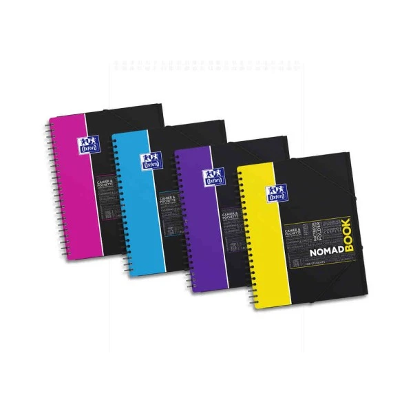 Cahier "Nomadbook" A4+ - 160 Pages - 5x5 - Oxford
