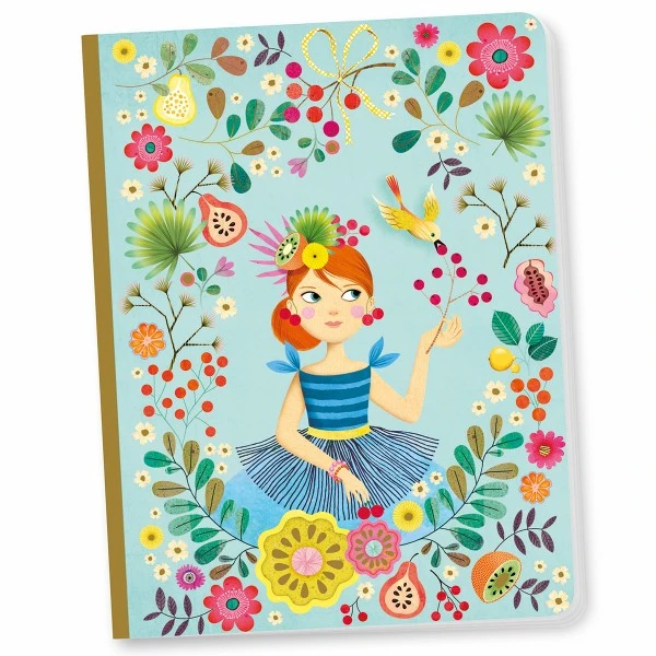 Djeco Cahier Rose - 15 X 19,5 Cm - 48 Pages – Image 2