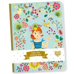 Djeco Cahier Rose - 15 X 19,5 Cm - 48 Pages