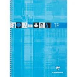Cahier Travaux Pratiques 240x320 Spiralé - Séyès - Clairefontaine