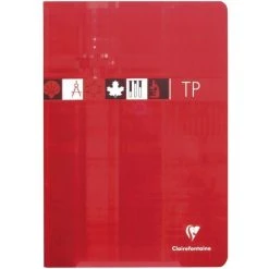 Cahier Travaux Pratiques Piqûre, A4 - Séyès - Clairefontaine