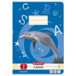 Cahier "X.book" - A4 - 64 Pages - Linéature 2 / Ligné - Herlitz