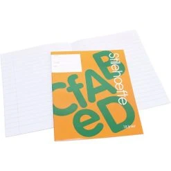 Creativ Company Cahiers Agraphrés Lignés A5 -14,8 X 21 Cm - 32 Pages - 25 Pcs