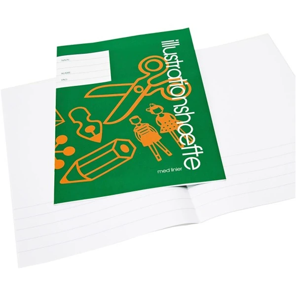 Creativ Company Cahiers D'exercices Avec Espace Pour Dessin - A4 - 25 Pcs 3 Creativ Company Cahiers D'exercices Avec Espace Pour Dessin - A4 - 25 Pcs