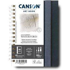 CANSON - Carnet "Art Book Saunders Waterford" - A5 Portrait