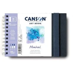 CANSON - Carnet De Dessin "Art Book" Montval - A5 Paysage