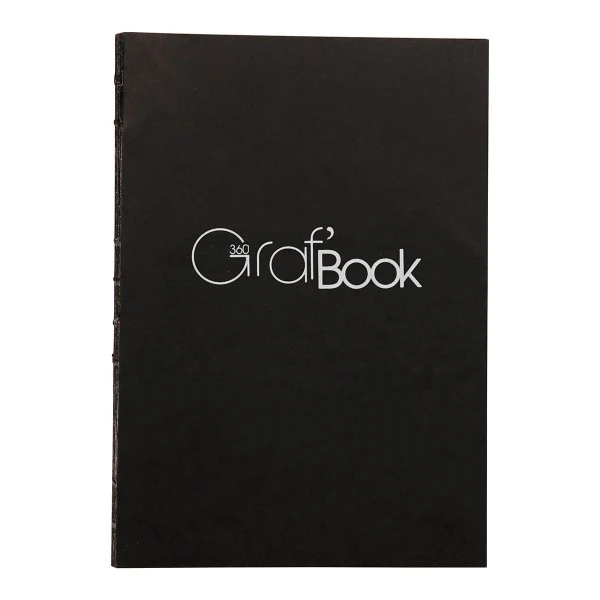 CLAIREFONTAINE Carnet à Dessin Graf'Book 360° - A5 - 200 Pages 3 CLAIREFONTAINE Carnet à Dessin Graf'Book 360° - A5 - 200 Pages