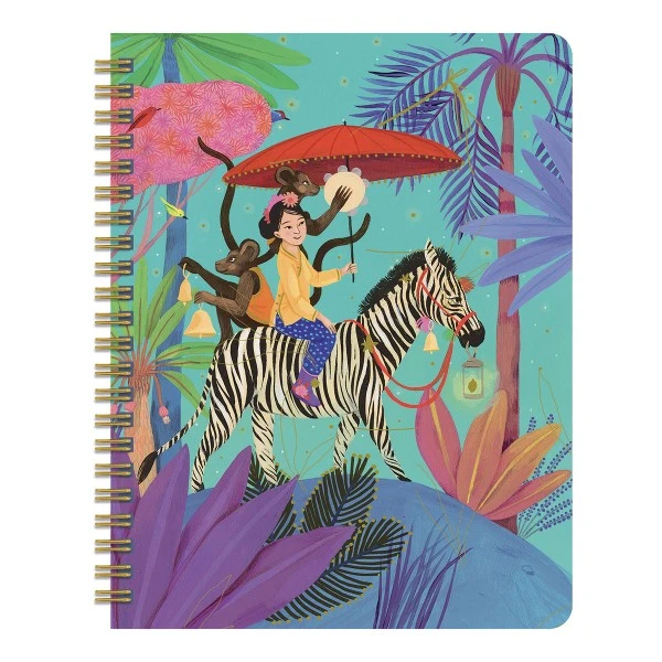 Djeco Carnet à Spirales Judith - 15 X 19,5 Cm - 88 Pages 3 Djeco Carnet à Spirales Judith - 15 X 19,5 Cm - 88 Pages