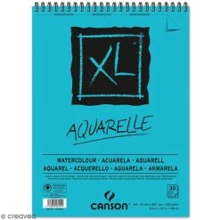 Carnet A4 Canson XL - Aquarelle - 30 Feuilles