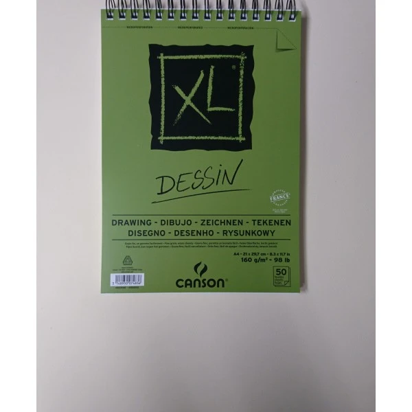 Carnet A4 Canson XL - Dessin - 50 Feuilles 4 Carnet A4 Canson XL - Dessin - 50 Feuilles – Image 2