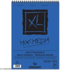 Carnet A4 Canson XL - Mix-Media - 30 Feuilles
