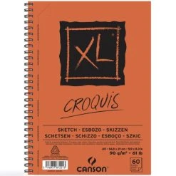 Carnet A5 Canson XL - Croquis - 60 Feuilles