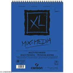 Carnet A5 Canson XL - Mix-Media - 15 Feuilles