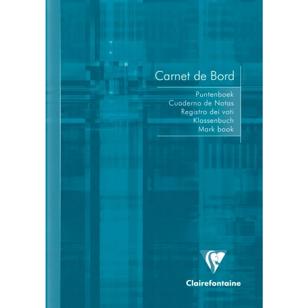 CLAIREFONTAINE Carnet De Bord Pour Enseignant, A5, 40 Pages - Couleur Aléatoire
