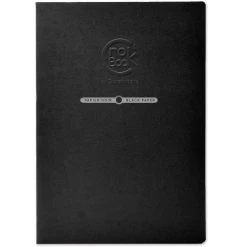 CLAIREFONTAINE Carnet De Croquis Crok'Book Papier Noir - 120 G/m² - A3 - 20 Pages