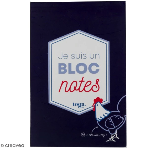 Draeger By Toga Carnet De Notes Frenchy De Toga - 11,7 X 17 Cm - 100 Pages