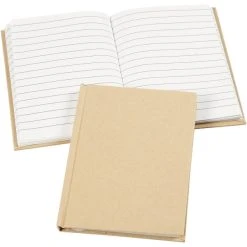 Creativ Company Carnet De Notes Ligné à Décorer - A6 - Brun